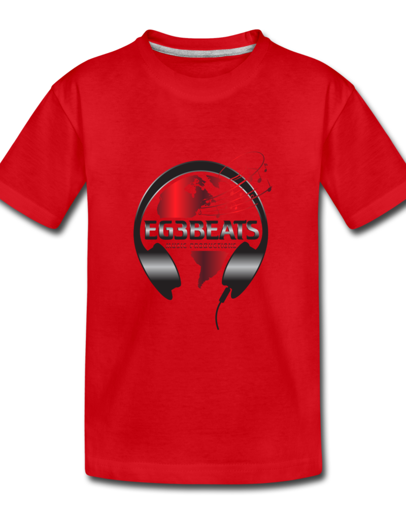 EG3BEATS KIDS' PREMIUM T-SHIRT - red