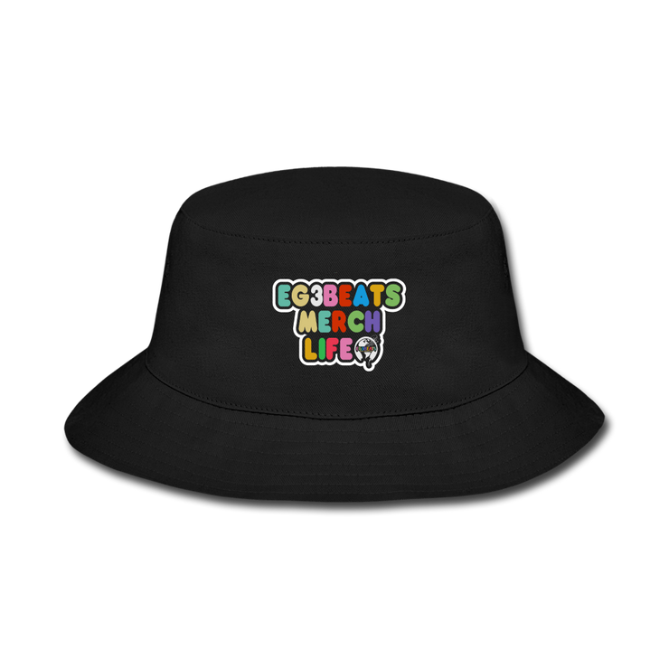 EG3BEATS MERCH LIFE BUCKET HAT - black
