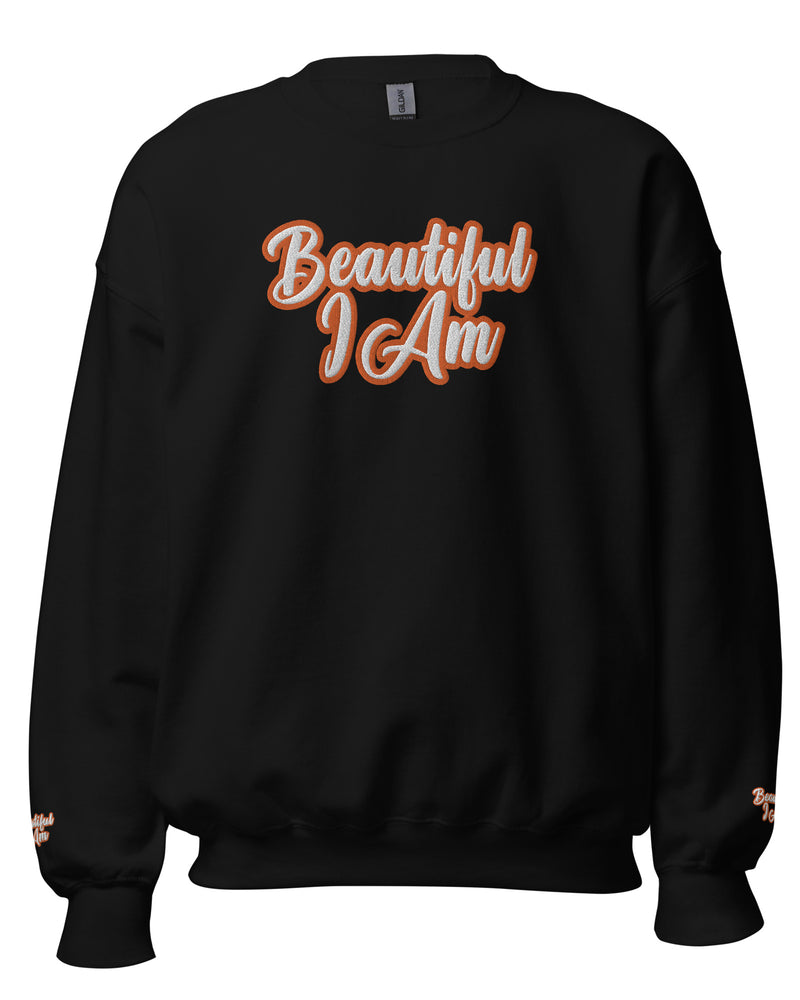 BEAUTIFUL I AM ORANGE Unisex Sweatshirt