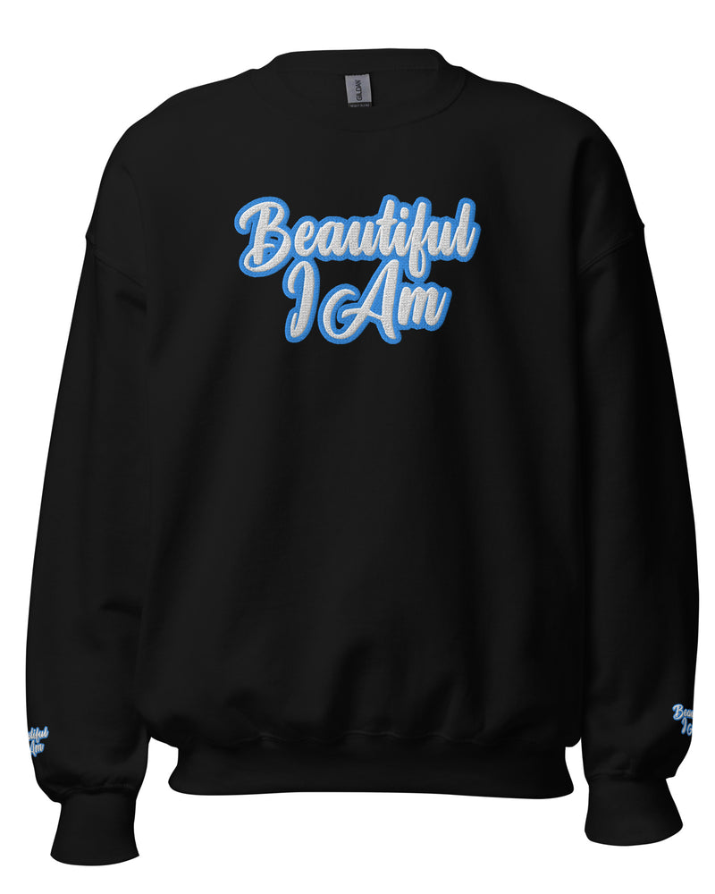 BEAUTIFUL I AM SKY BLUE Unisex Sweatshirt