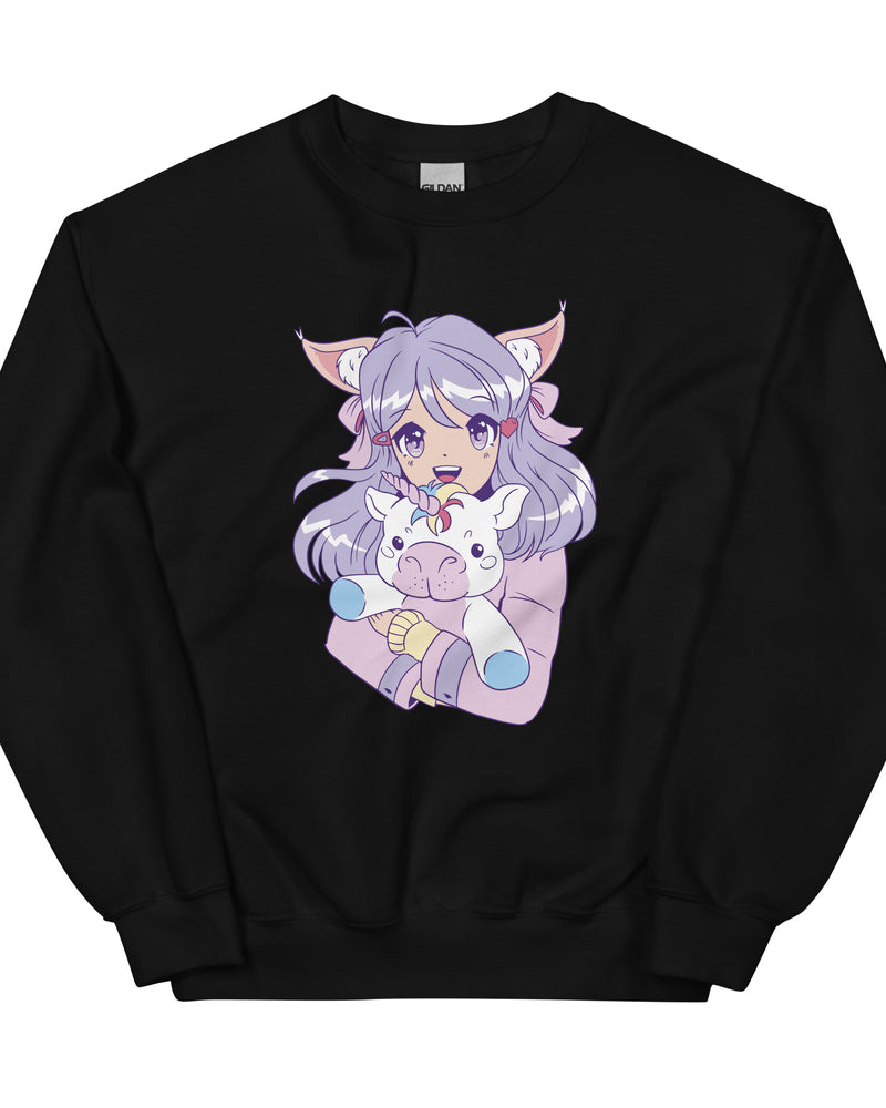 BEAUTIFUL I AM GIRLY ANIME Unisex Sweatshirt