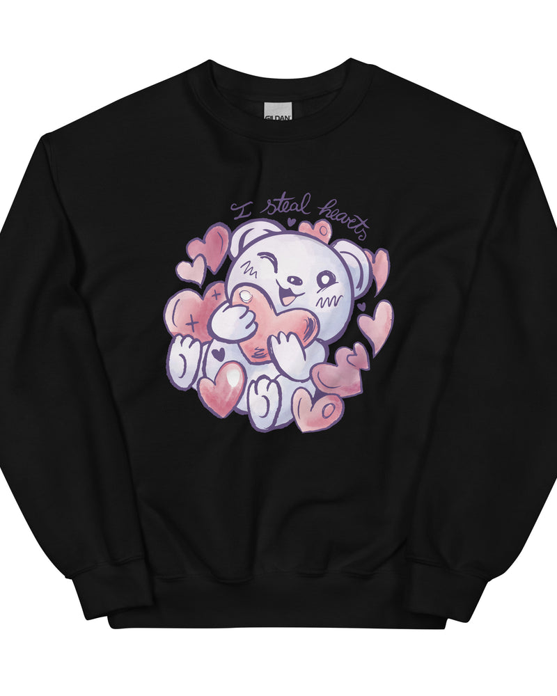 BEAUTIFUL I AM I STEAL HEARTS Unisex Sweatshirt