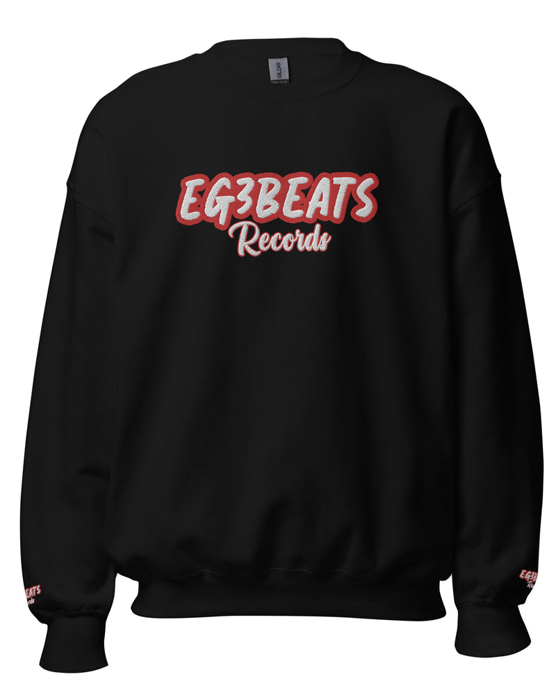 EG3BEATS RECORDS RED Unisex Sweatshirt