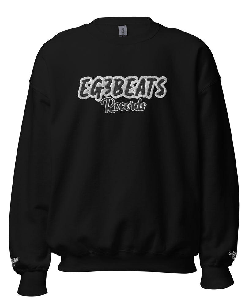 EG3BEATS RECORDS BLACK Unisex Sweatshirt