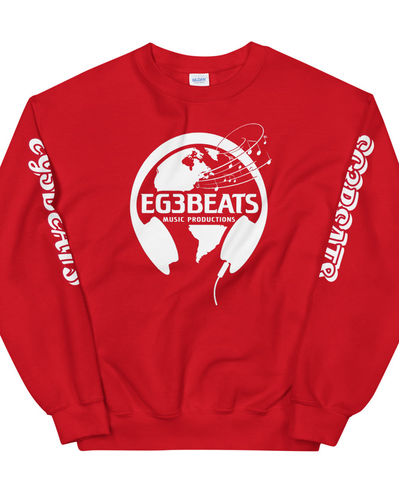 EG3BEATS LETTER PRINT SWEATSHIRT