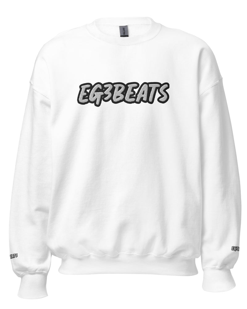 EG3BEATS WHITE Unisex Sweatshirt