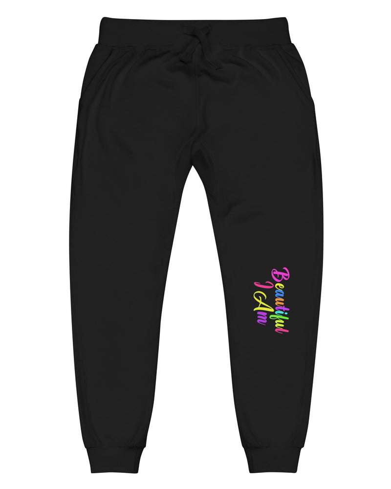 BEAUTIFUL I AM Unisex Fleece Joggers