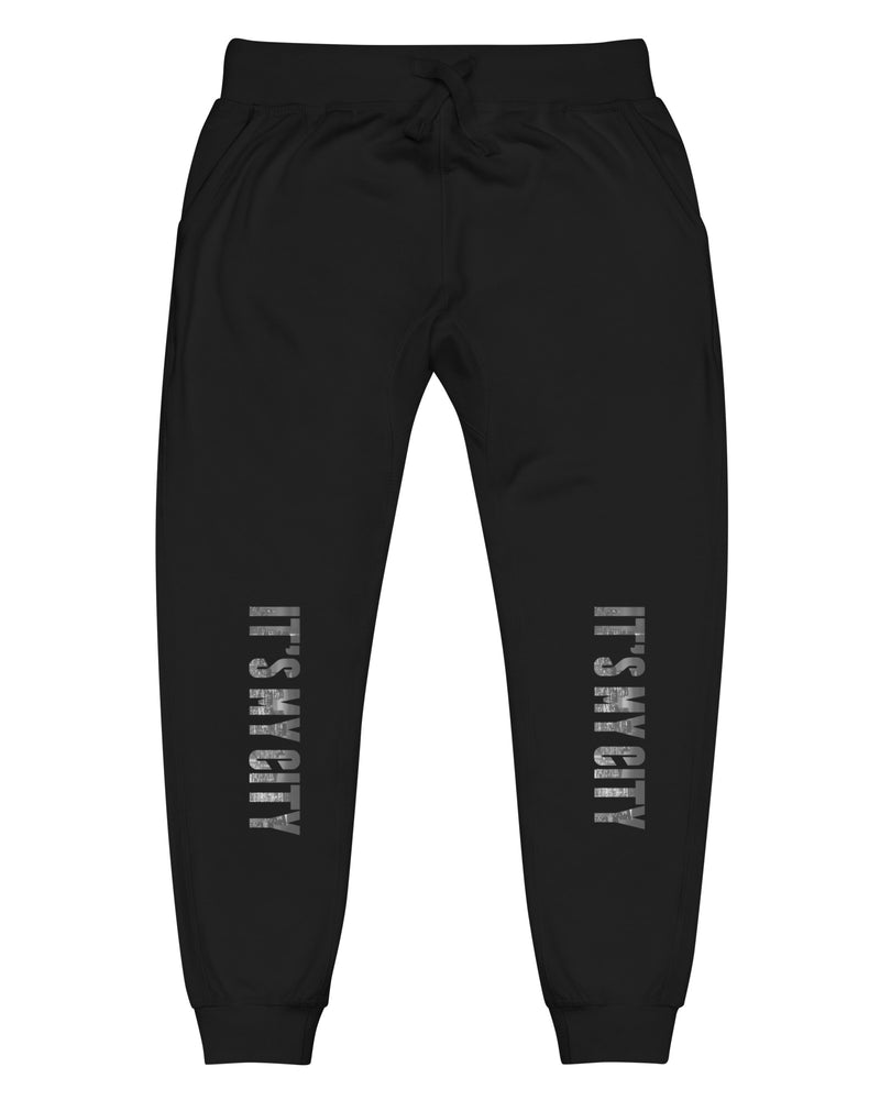 ETERNAL DIVINE APPAREL IT'S MY CITY Unisex Fleece Sweatpants Joggers