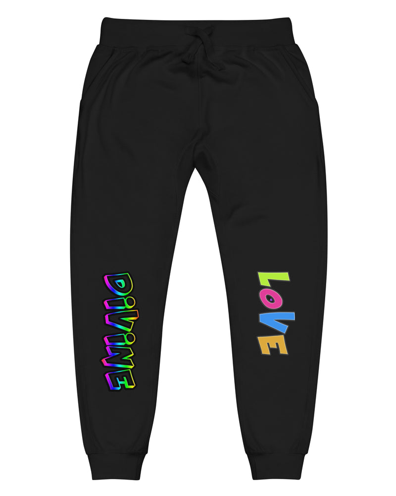 EG3BEATS LOVE DIVINE Unisex Fleece Sweatpants Joggers