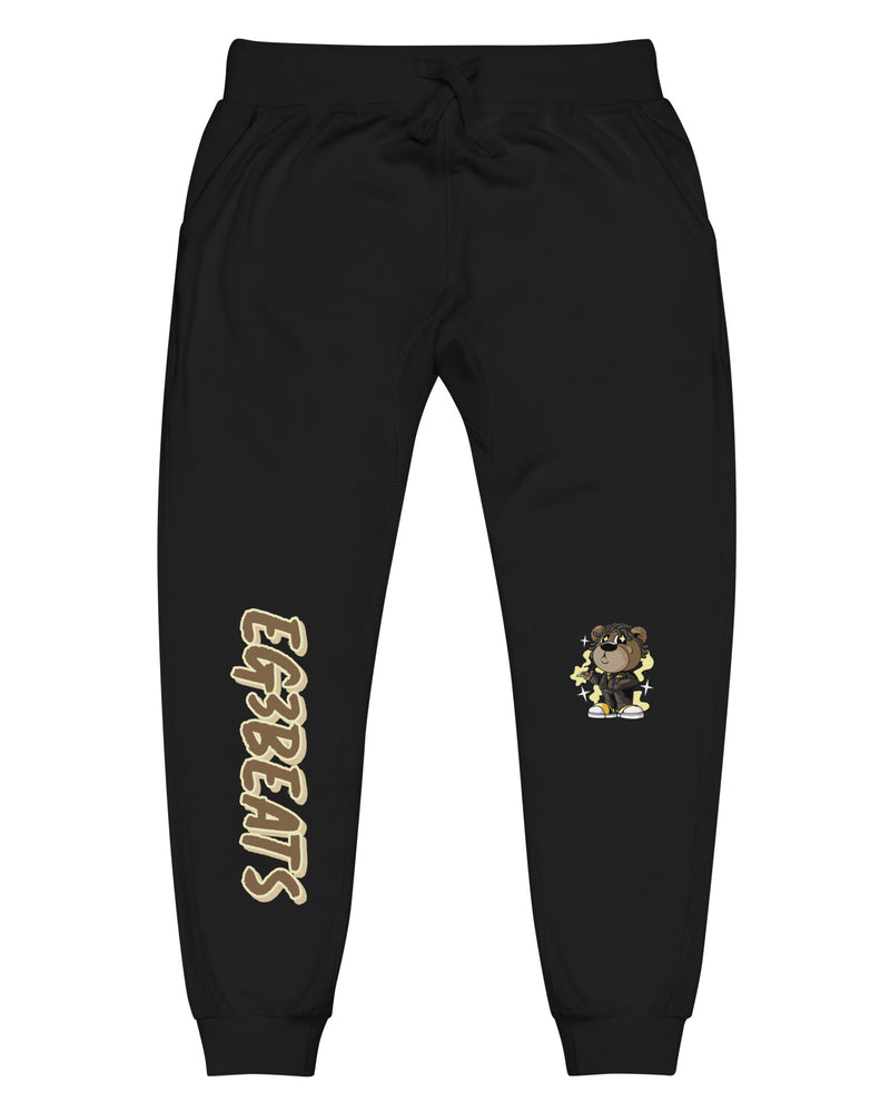 EG3BEATS CARTOON BEAR Unisex Fleece Sweatpants Joggers