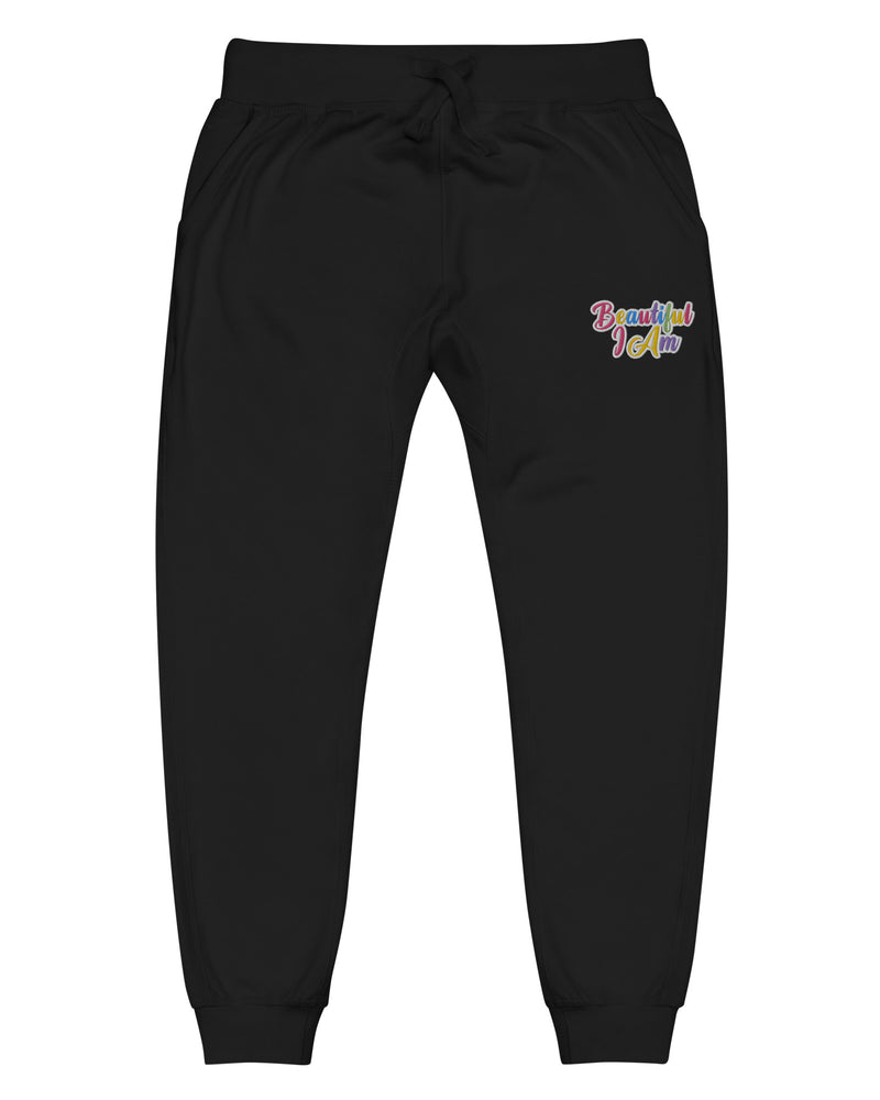 BEAUTIFUL I AM Unisex Fleece Sweatpants Joggers