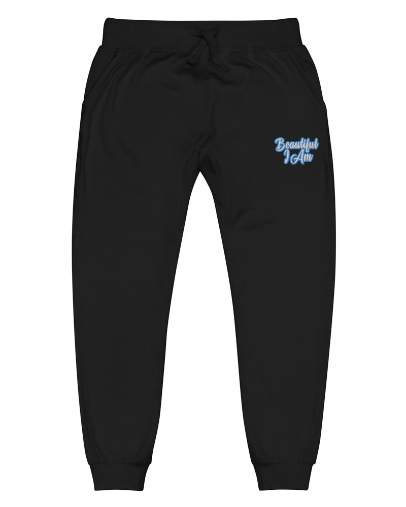 BEAUTIFUL I AM SKY BLUE Unisex Fleece Sweatpants Joggers