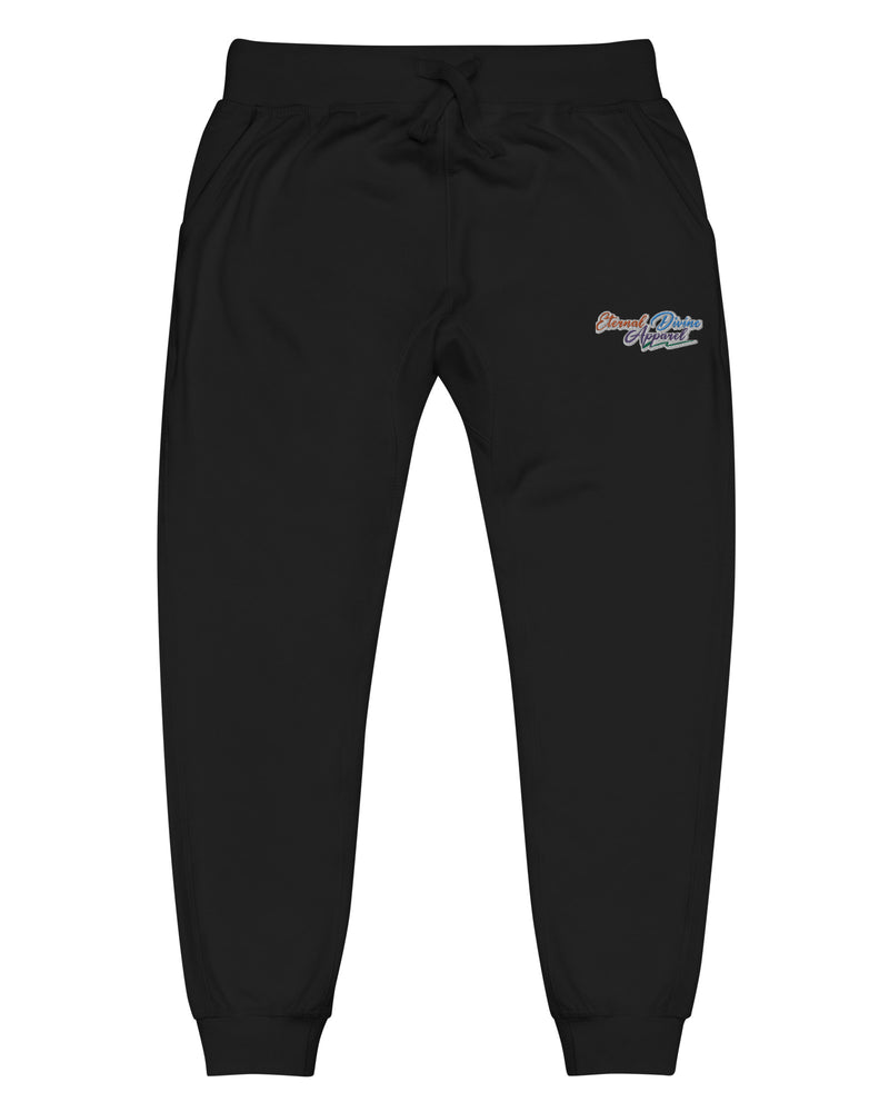 ETERNAL DIVINE APPAREL WHITE Unisex Fleece Sweatpants Joggers