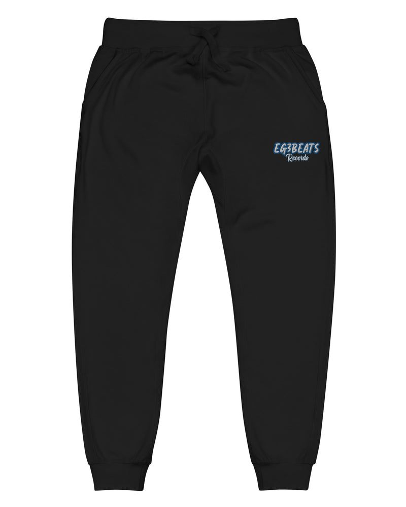 EG3BEATS RECORDS BLUE Unisex Fleece Sweatpants Joggers