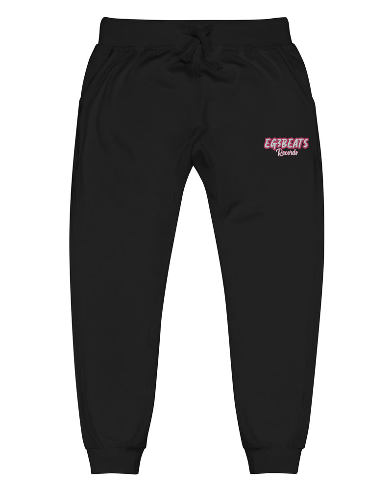 EG3BEATS RECORDS PINK Unisex Fleece Sweatpants Joggers
