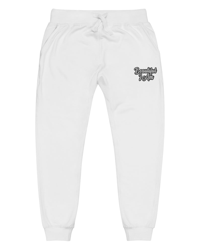 BEAUTIFUL I AM BLACK Unisex Fleece Sweatpants Joggers