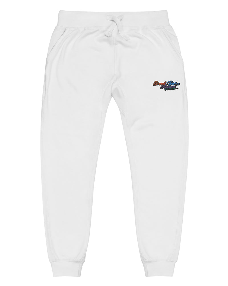 ETERNAL DIVINE APPAREL BLACK Unisex Fleece Sweatpants Joggers