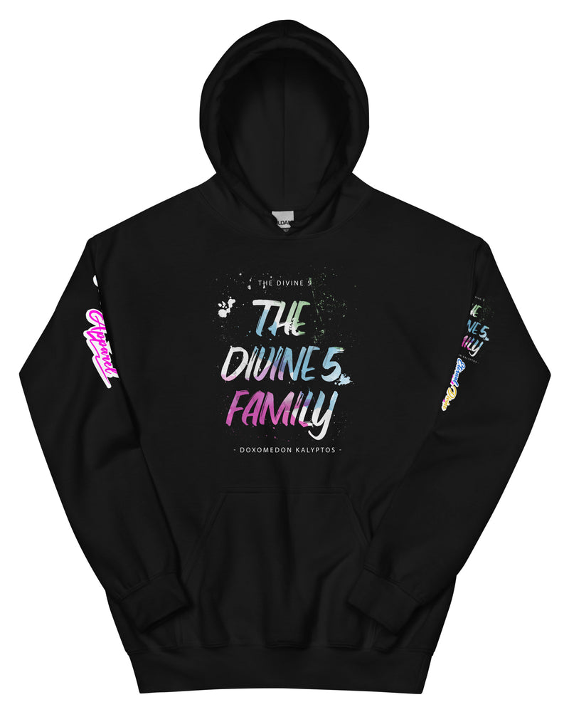 ETERNAL DIVINE APPAREL DIVINE 5 FAMILY Unisex Hoodie