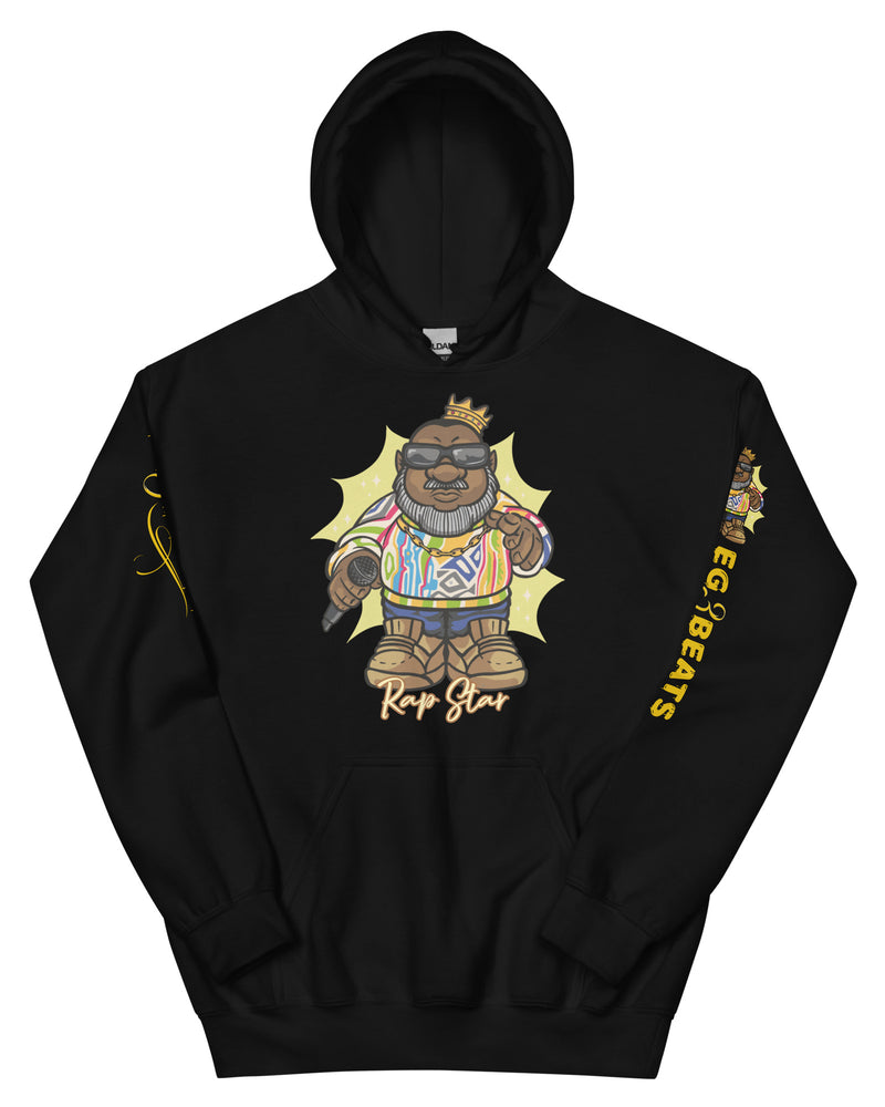 EG3BEATS CARTOON RAP STAR Unisex Hoodie