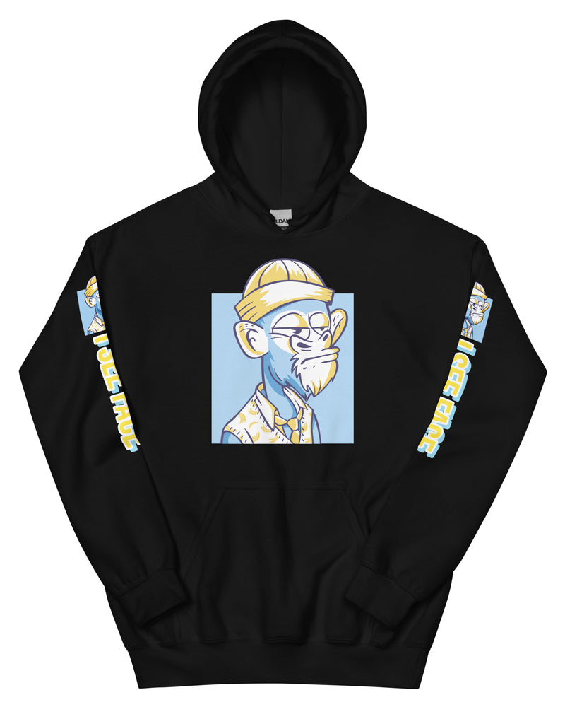 EG3BEATS CARTOON APE I SEE FACE Unisex Hoodie