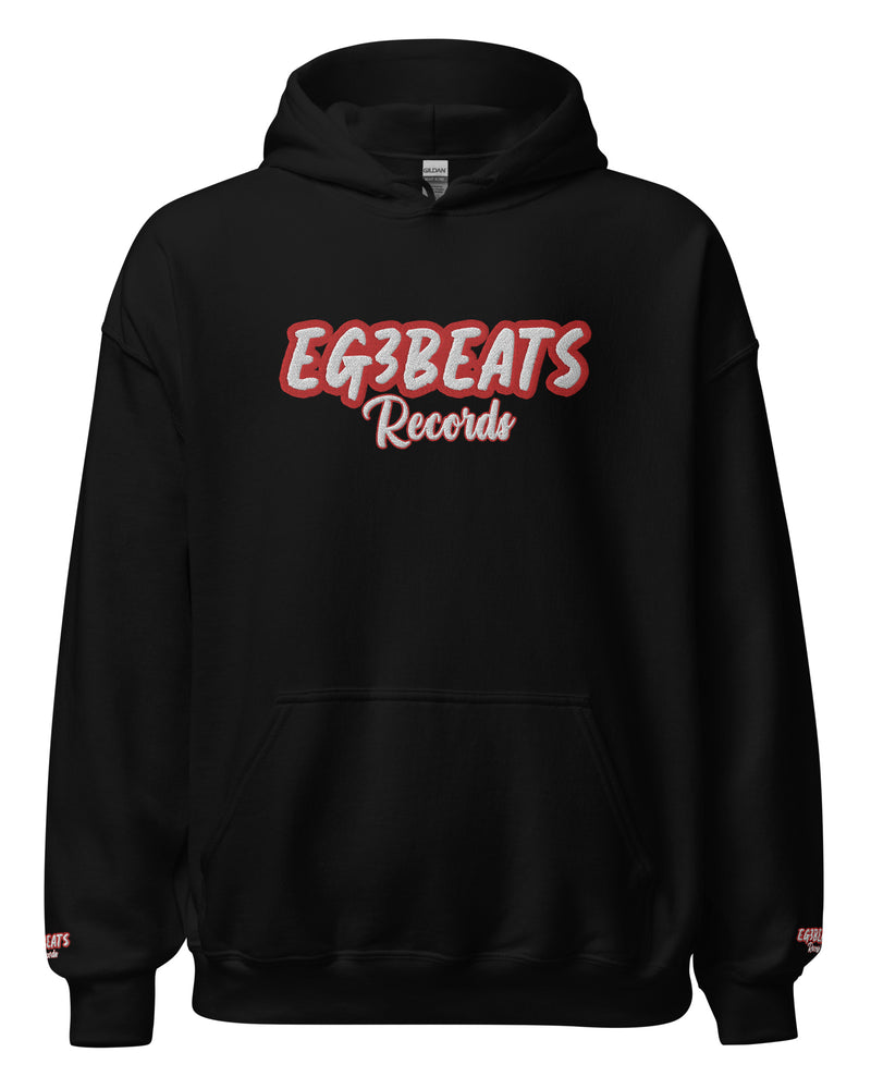 EG3BEATS RECORDS RED Unisex Hoodie