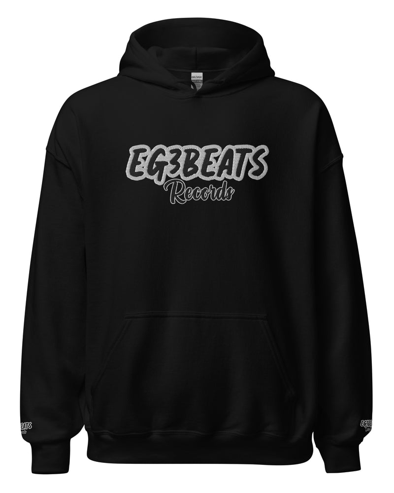 EG3BEATS RECORDS BLACK Unisex Hoodie