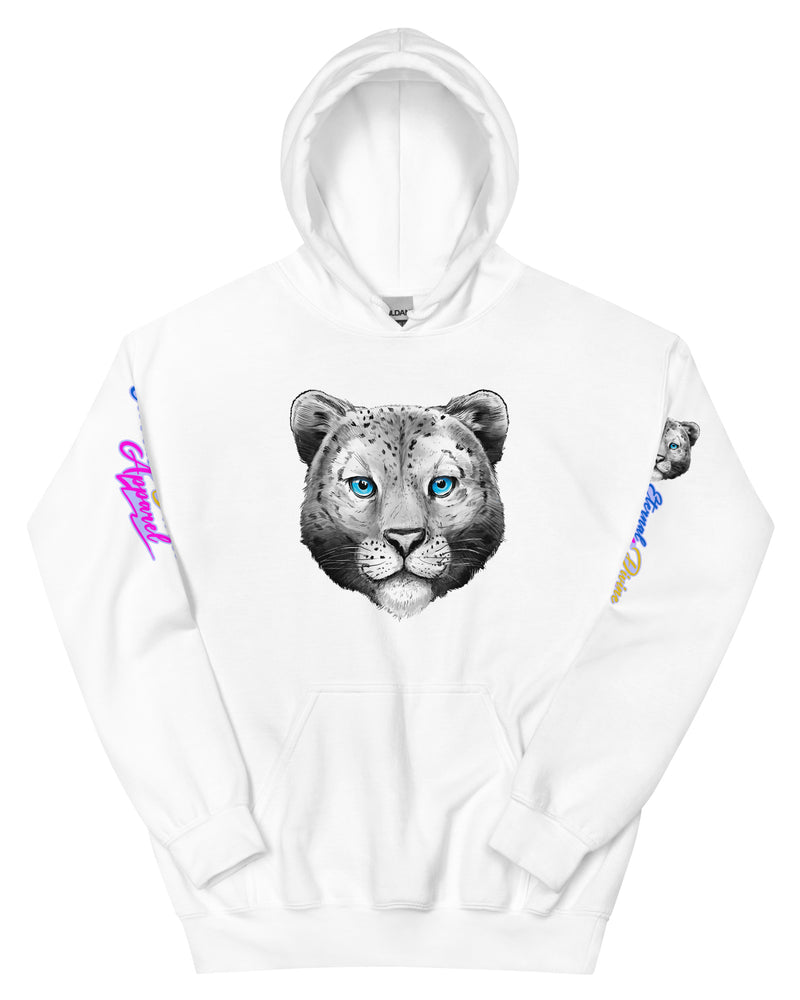 ETERNAL DIVINE APPAREL SNOW LEOPARD Unisex Hoodie
