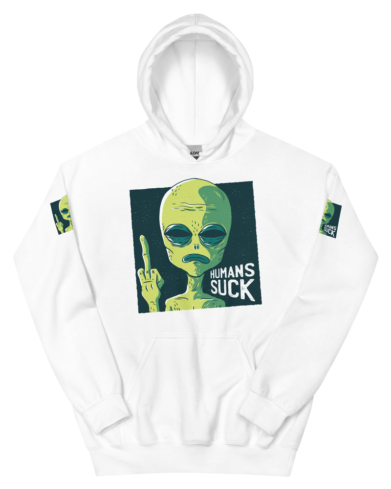 BEAUTIFUL I AM HUMANS SUCK Unisex Hoodie
