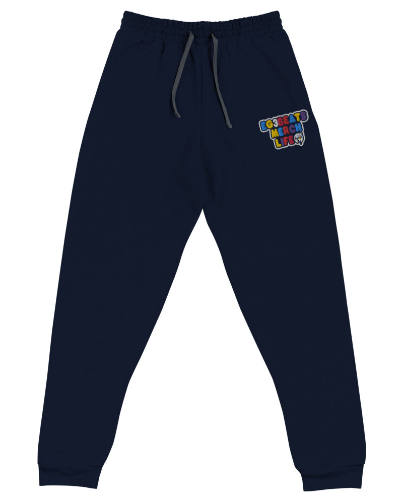EG3BEATS MERCH LIFE EMBROIDERED JOGGERS