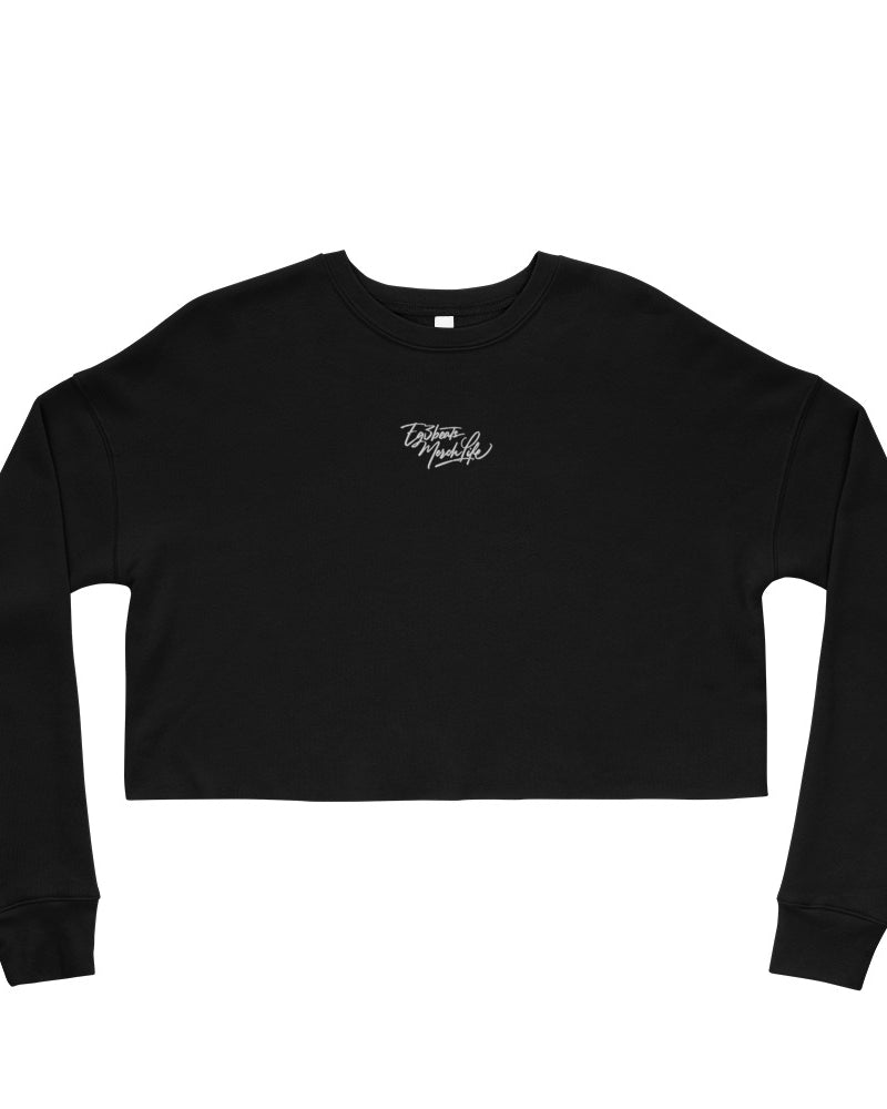 EG3BEATS MERCH LIFE WOMENS Crop Sweatshirt