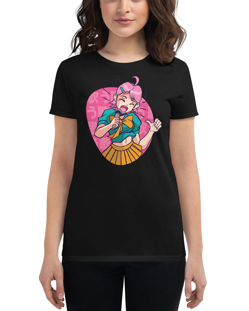 BEAUTIFUL I AM ANIME GIRL Women's Short Sleeve T-Shirt