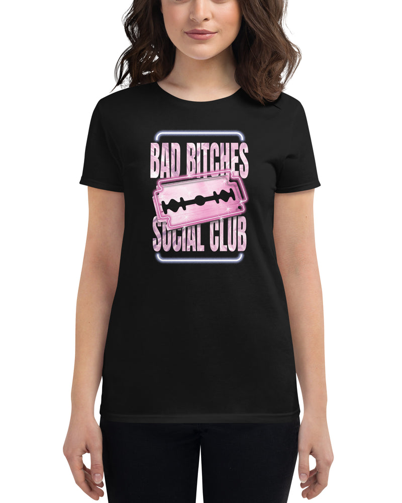 BEAUTIFUL I AM BAD BITCHES Women's Short Sleeve T-Shirt