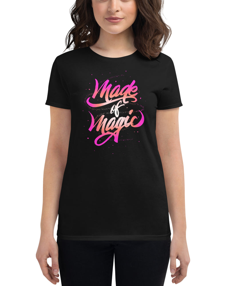BEAUTIFUL I AM MADE OF MAGIC Women's Short Sleeve T-Shirt