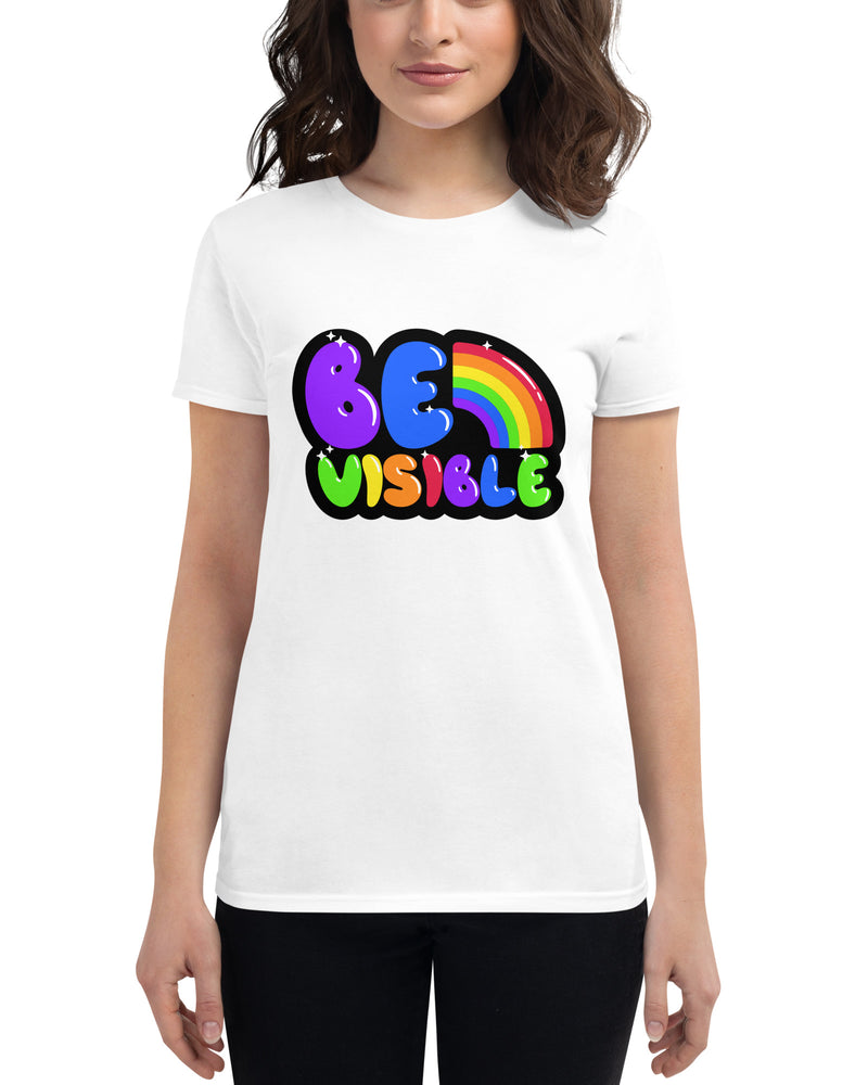 BEAUTIFUL I AM BE VISIBLE Women's Short Sleeve T-Shirt