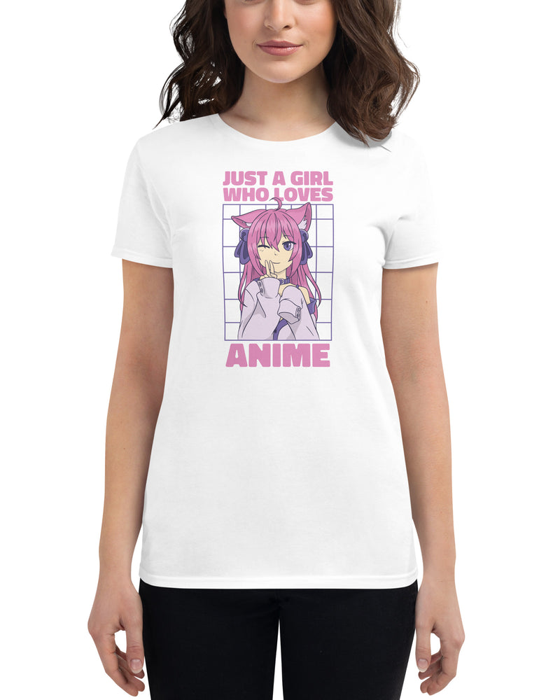 BEAUTIFUL I AM LOVE ANIME Women's Short Sleeve T-Shirt