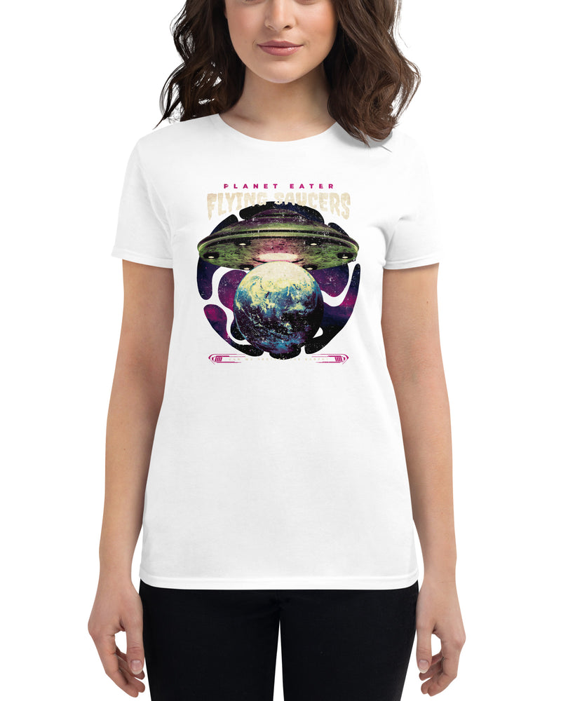 BEAUTIFUL I AM PLANET EATERS Women's Short Sleeve T-Shirt