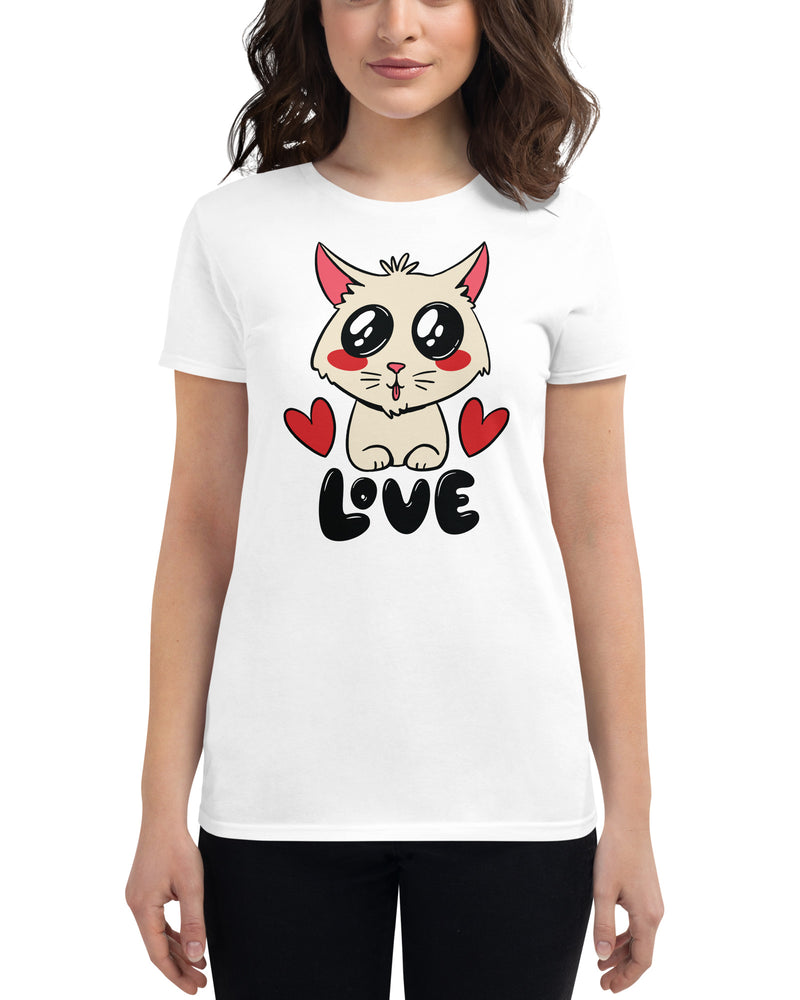 BEAUTIFUL I AM LOVE Women's Short Sleeve T-Shirt